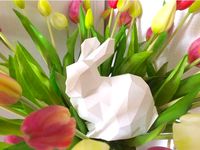 Easter Bunny low poly by Pringineer