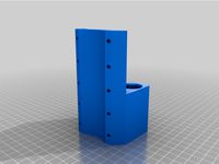 Z Carriage Remix for DIY Dremel CNC by longapalooza