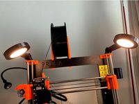 Prusa IKEA LED Holders by KobraFPV