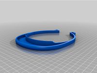 Covid face shield - No punch-hole, no rubber band by moyrn
