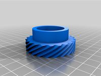 Bultaco front speedo drive gear (late model Alpina) by stacionisd