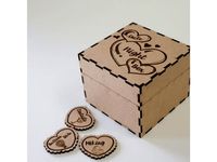 Date night box with 49 hearts by gixxerboss