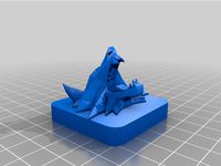 Witcher Medallion Ender 3 Pro QR cover by Roguishdrummer