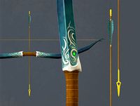 Elven Long Bow (Fully Animated)