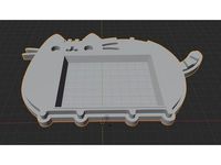 Pusheen Diamond Art Tray by FrostGiant
