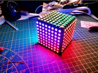 3D Cube LED 8x8x6 by hpsaturn