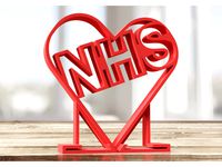 NHS Heart Ornament  by StancsUK