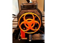 BioHazard Prusa Extruder Wheel Watcher by Pascandrea