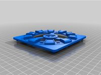 Ironman Arc reactor 120mm fan cover by cory1007