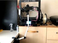 Modular Mounting System (iPhone Boom Stand Remix Knob) by BKO3DP