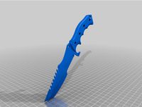 CS GO Knife - Huntsman Fixed Blade Tanto Bowie Knife by RileyPrice