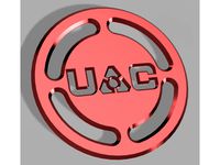 Doom UAC coaster by NoycePrints