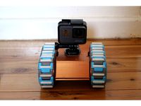 Pluto V2.0 - A Fully 3D Printed ATV Rover Remixed From nahueltaibo's Rover Tracks v2 Design by jidiparts