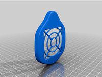 Circles Face Plate for Montana Mask by riggedart