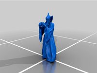 wizard with gazing ball by rhicks0614