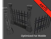 Medieval Fence Pack