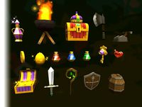 Tiny Item Pack 3D #1