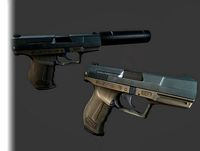 P99 Silenced German Pistol