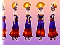 Lhama Low-Poly Character