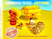 Cartoon Farm -Autumn