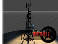 Tall Salvaged Radio Tower