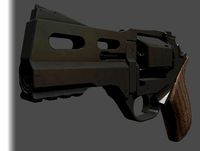 Futuristic Handgun