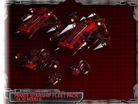 Pirate Starship Fleet Package