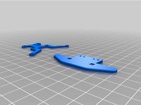 kyosho mr03 lexan body mount set by DTESTER88