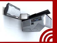 Projector and Speakers