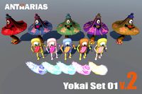 Yokai Set 01 - Mini NPCs