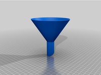 Collection of funnels (5, 8, 10, 15, 20, 25, 30, 35mm outlet diameter) by gtlloyd