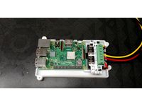 Raspberry 3 B+ Case with Mausberry car supply by fenolski