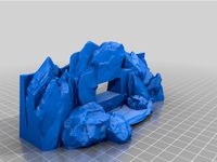 WW2 Concrete Island Bunker Hallways Straight by celangey