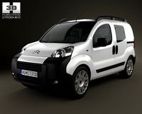 Citroen Nemo Multispace 2011 3D Model