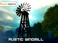 Rustic Farm Windmill