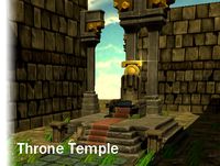 Throne Temple props