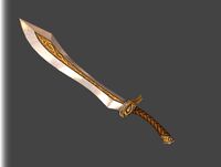 Golden Noble Fantasy Blade