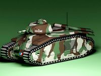 Char B1 Low Poly/RTS/Mobile