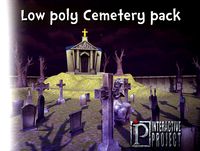 Cemetery Pack Low Poly by Interactive Project
