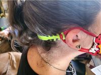 Ear Saver Straps - 7 inches long by Vyrago