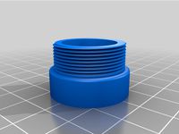 Flashlight adapter for installing the 18650 battery by sedoy