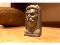 Joseph Stalin (FDM printer safe) by o_shams_3d