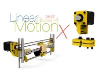 linear X-Axis Upgrade for Prusa i4 by Perinski