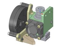 Sapphire S - E3Dv6 Mount with 5015 Fanduct by Blueforcer