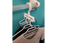 Clever Clothes Drying Hook for Towel Hanger by moozphat