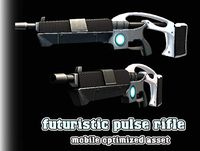 Futuristic Pulse Rifle