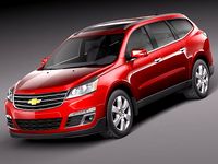 Chevrolet Traverse 2013 3D Model