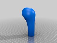 Ergonomic Shift Knob M10x1.5 (Works with Acura Integra) by chingpao