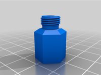 NPT 1/8"F - 1/4"M adapter by vortex_pr