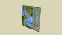 vitrail (lampe murale)